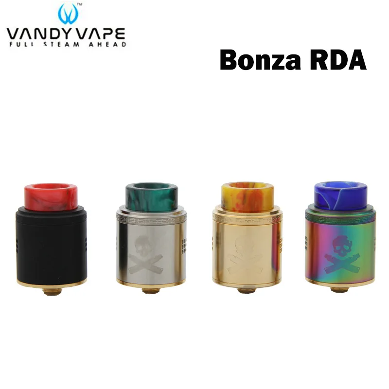Оригинальный Vandy Vape Bonza RDA атомайзер с фиксированным винтовым зажимом одинарной и