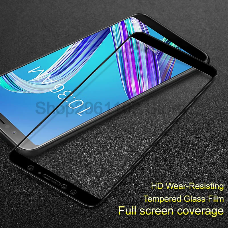 Защитный чехол с полным покрытием Для ZenFone Max Pro M1 закаленное стекло для ASUS ZB601KL