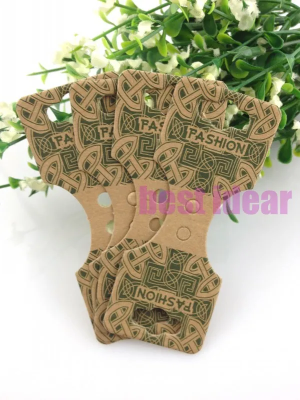 Бумажная карточка для ювелирных изделий 200 шт./лот |