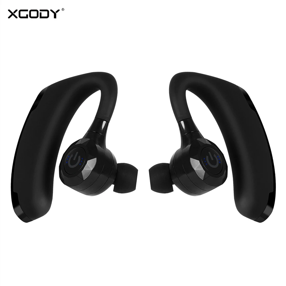 XGODY V11 TWS беспроводные наушники Bluetooth наушники с микрофоном свободные руки стерео Bluetooth наушники с крючком для Iphone Xiaomi все