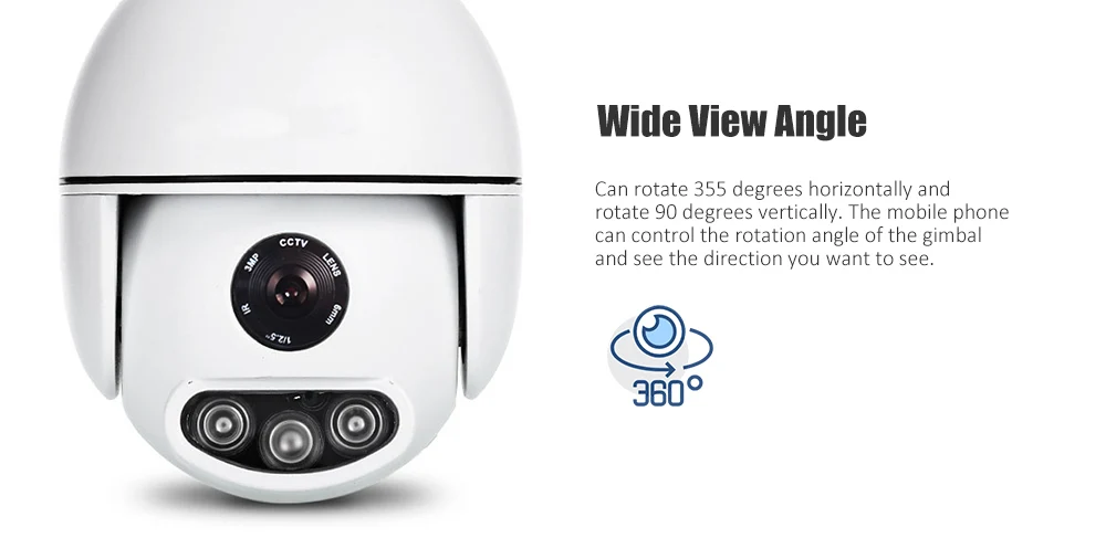 Wanscam K54 1080P IP камера ИК ночного видения WiFi беспроводной FHD лицо Автоматическое отслеживание PTZ панорамирование наклона 3X зум CCTV открытый