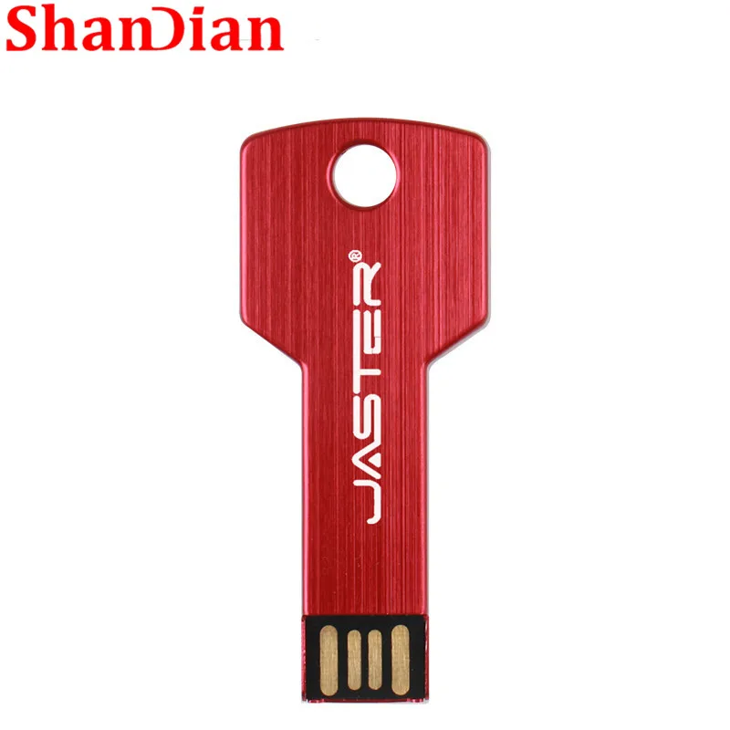 SHANDIAN водонепроницаемый USB флеш накопитель в форме ключа 64 ГБ 32 16 ГБ|USB