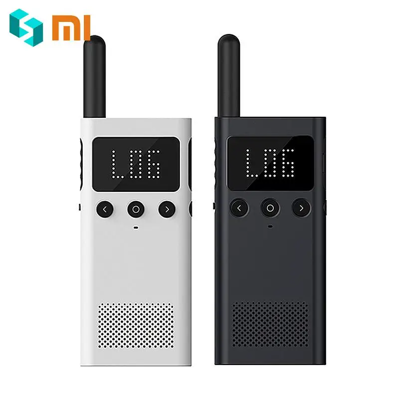 Оригинал XIAOMI MIJIA UHF/VHF Двухдиапазонная портативная рация-s Talkie-s Bluetooth 4 0 Walkie-s с
