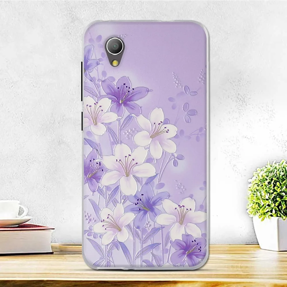 10 Чехол для Alcatel 1 5033D чехол Мягкая силиконовая задняя накладка из ТПУ чехол для Alcatel1 5033 чехол с цветами и милыми животными для Alcatel 1 чехол для телефона s - Цвет: 10