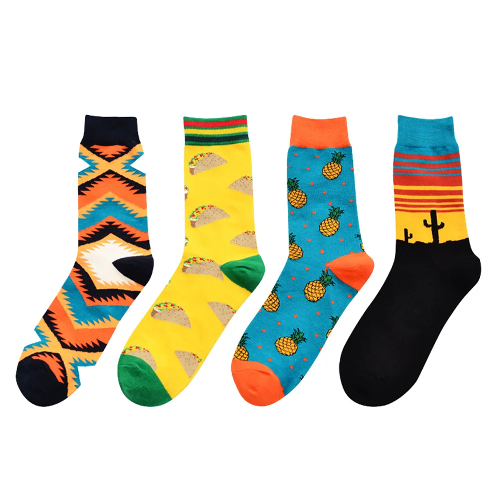 Повседневные мужские носки West beach хлопковые для скейтбординга в стиле хип хоп
