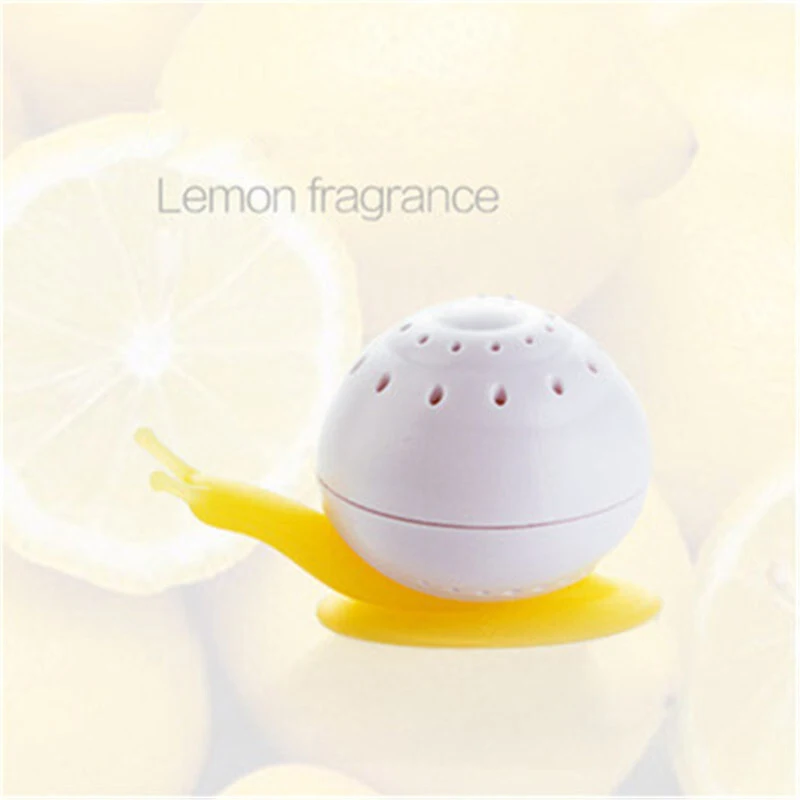 Yellow lemon Духи новые внутренние или автомобильные аксессуары для интерьера присоска автомобильный шкаф для спальни ванной комнаты туалета дезодорант Твердый освежитель воздуха - Цвет: Yellow lemon