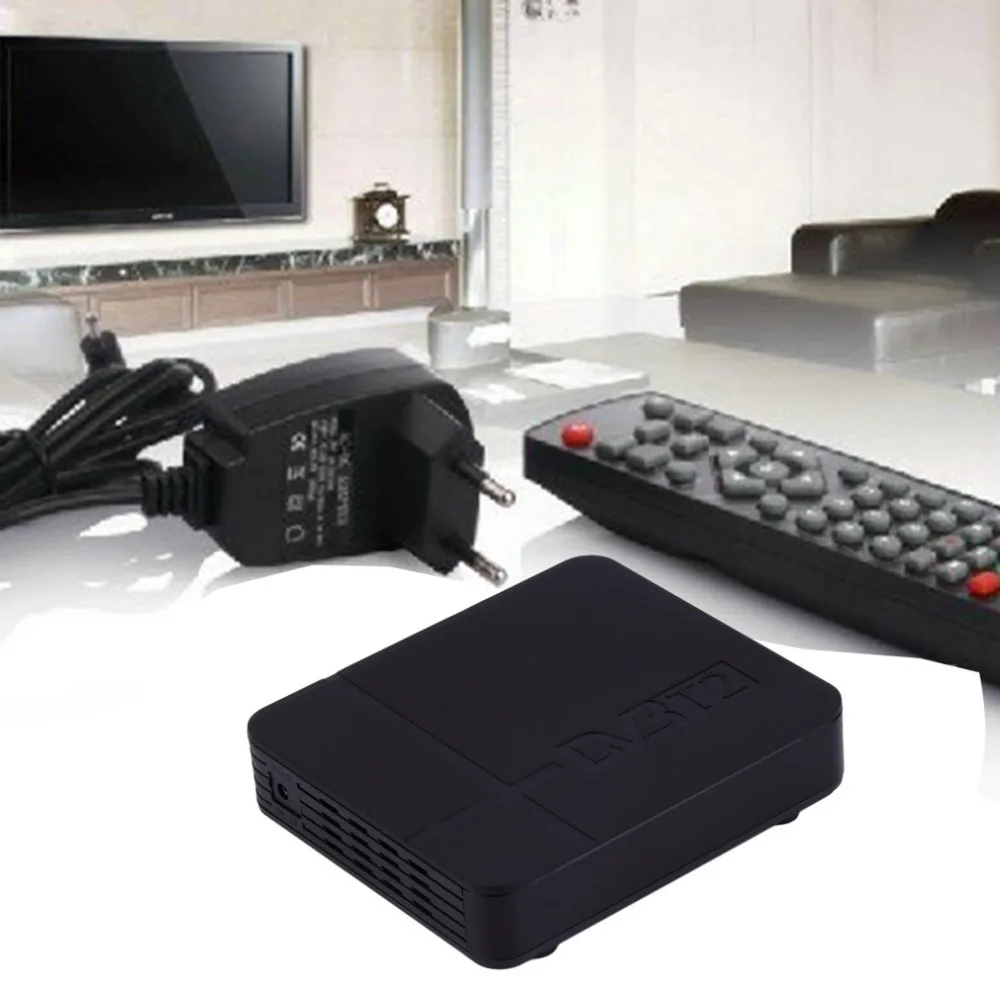 Профессиональный мини HD DVB-T2 цифровой эфирный приемник 1 Гб + 8 телеприставка