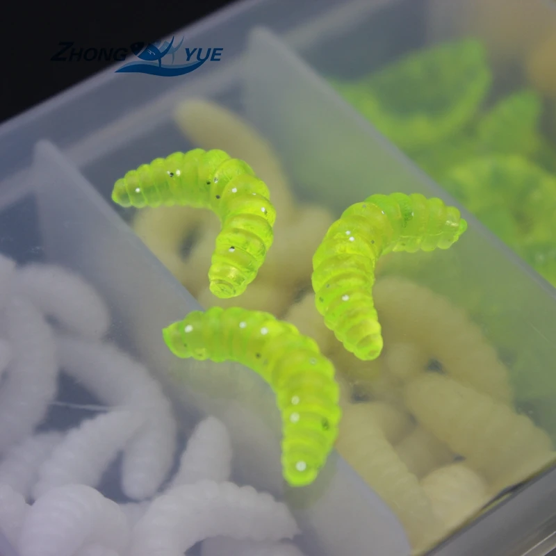 Новинка 100 шт./лот приманки для рыбной ловли набор мягких наживок хлеба наживки