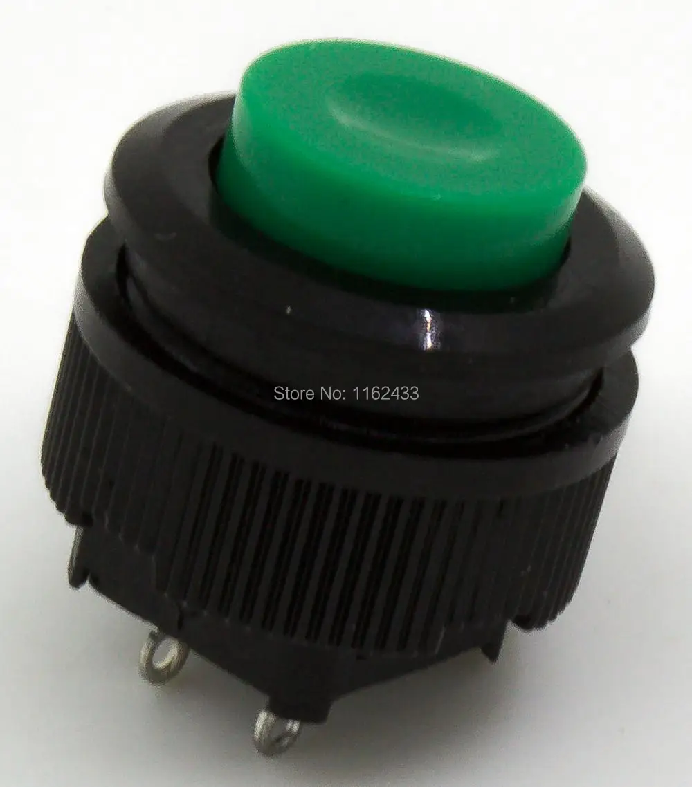 

10pcs / lot DS-510 16mm self-lock ON - OFF push button switch SPST pushbutton