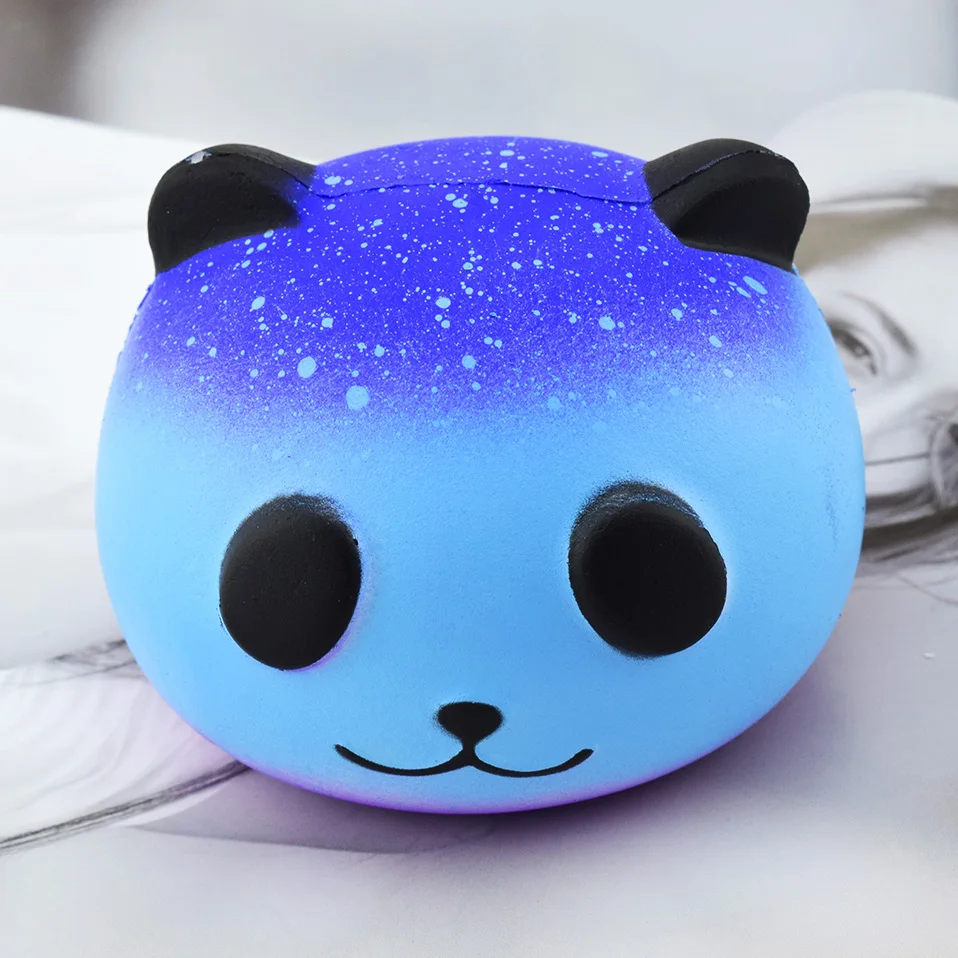 2018 милые мягкие животные панда галактика Джамбо медленный рост Kawaii снимает