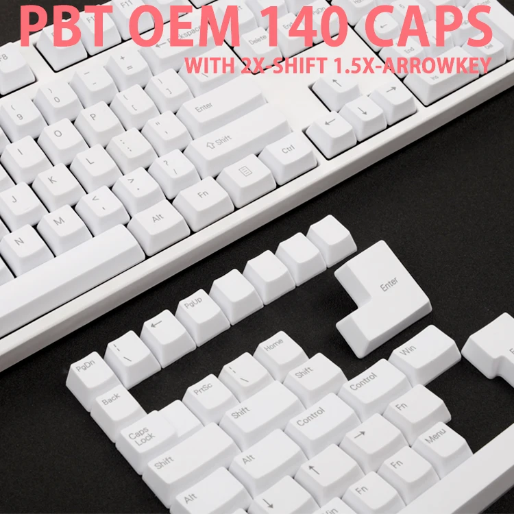 Печатные колпачки для ключей pbt top oem профиль лазерная гравированная верхняя