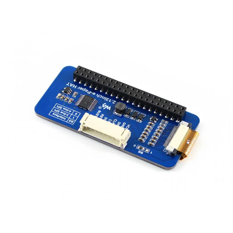 Waveshare2.13inch e Paper HAT (C) 212x104 E paper для Raspberry Pi2B/3B/Zero W желтый черный белый трехцветный