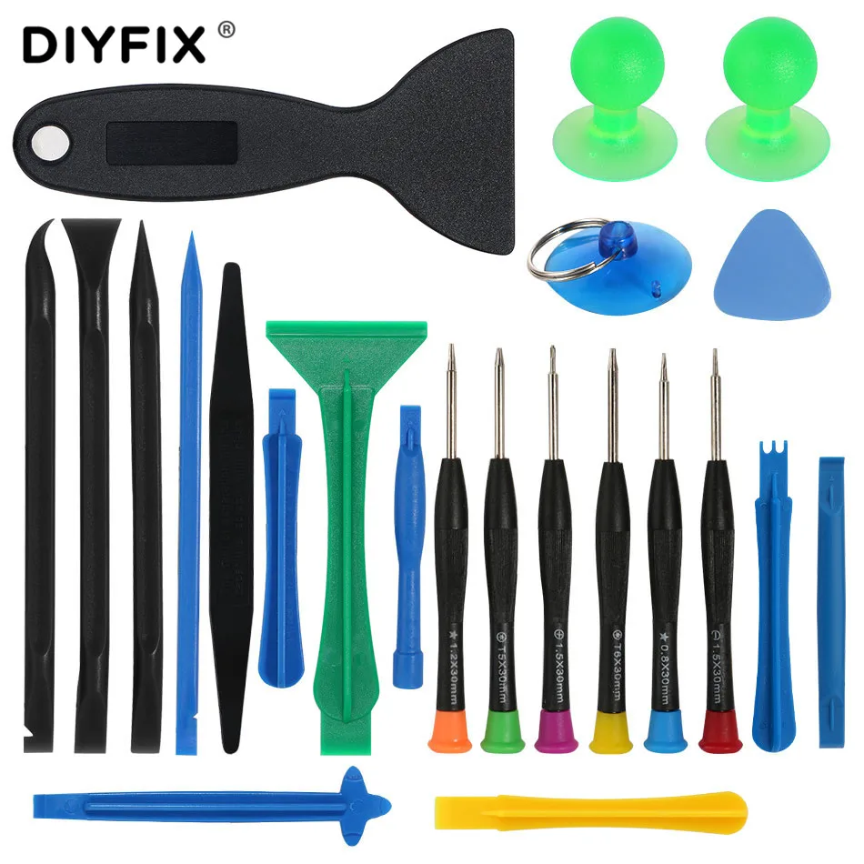 Набор инструментов DIYFIX для ремонта ноутбуков 23 в 1 прецизионных отверток