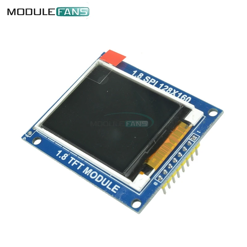 Мини 1,8 дюймовый серийный SPI TFT ЖК-модуль дисплей с адаптером PCB IC 128x160 точечная матрица 3,3 V 5V IO Inerface Cmmpatible 1602 5110