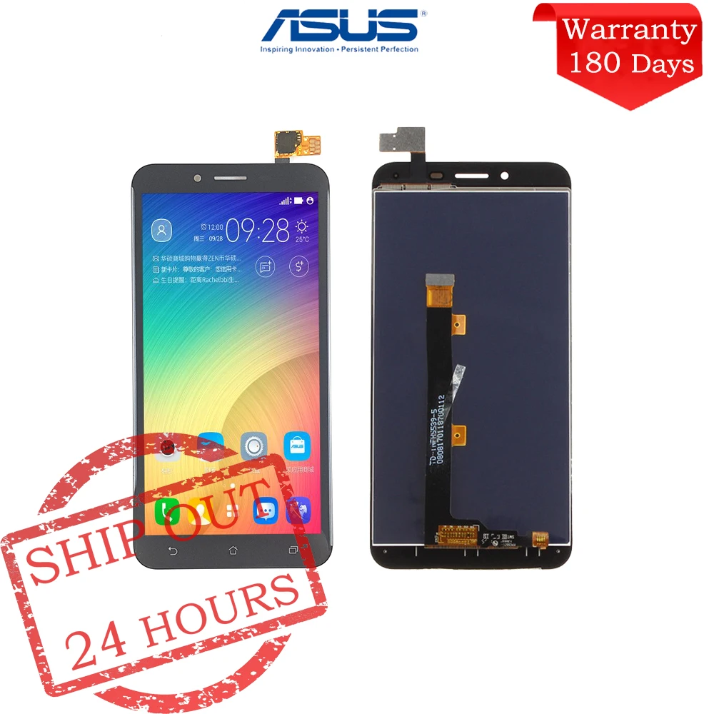 Для Asus Zenfone 3 Max ZC553KL Полный ЖК-дисплей панель сенсорный экран сенсор стекло в сборе с рамкой для Asus ZC 553KL