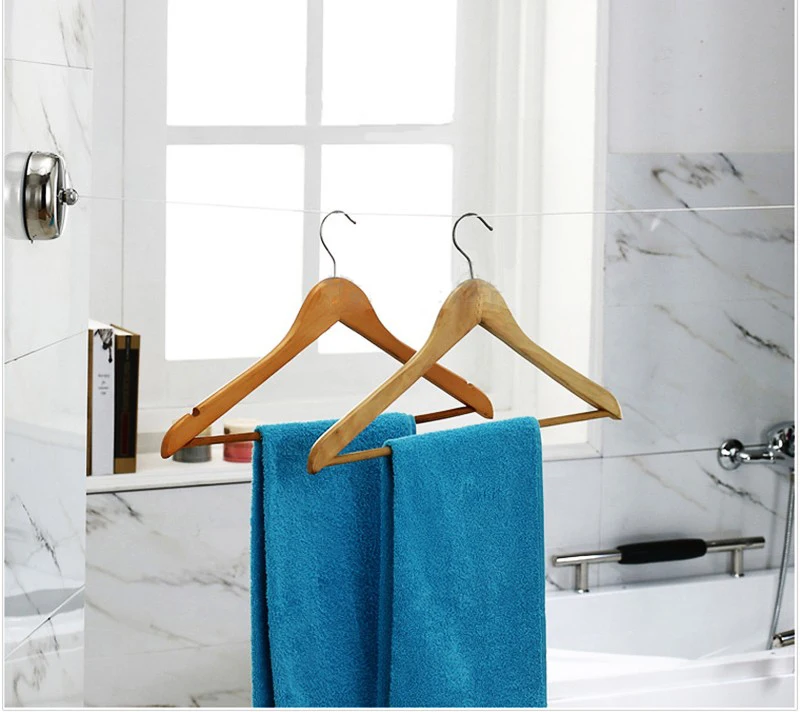 Нержавеющая сталь настенный бельевой Регулируемый Прачечная вешалки стойки