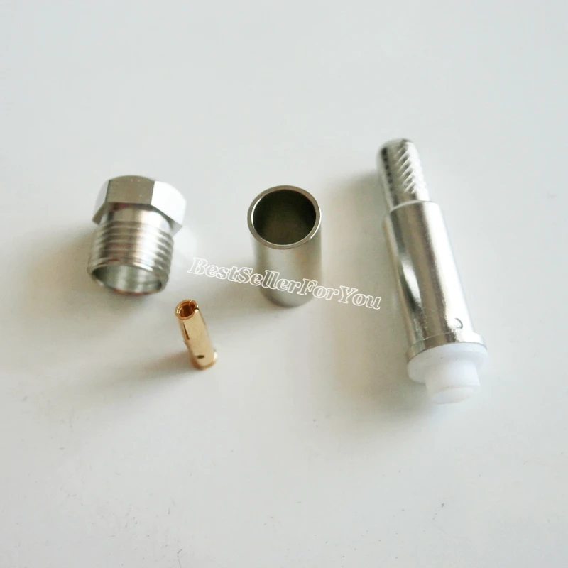 10pce разъем FME гнездовой RG58 RG142 LMR195 RG400 прямой кабель|cable connector crimp|cable connectorcable rg58 |