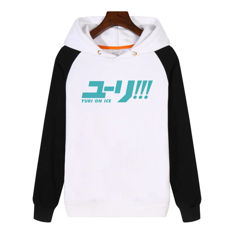 &quotYuri on Ice&quot Большой title аниме мультфильм толстовки Мода для мужчин и женщин
