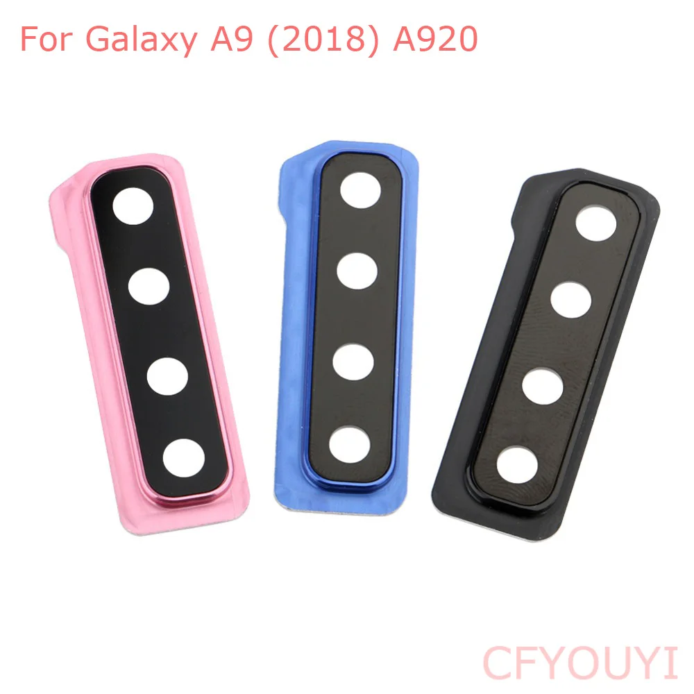 10 шт./лот для Samsung Galaxy A9 2018 A920 новая задняя камера стеклянная крышка объектива с