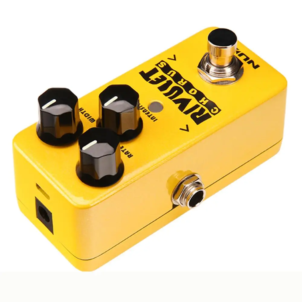 NUX Rivulet хор гитары педаль эффектов DSP технология 3 основных варианта