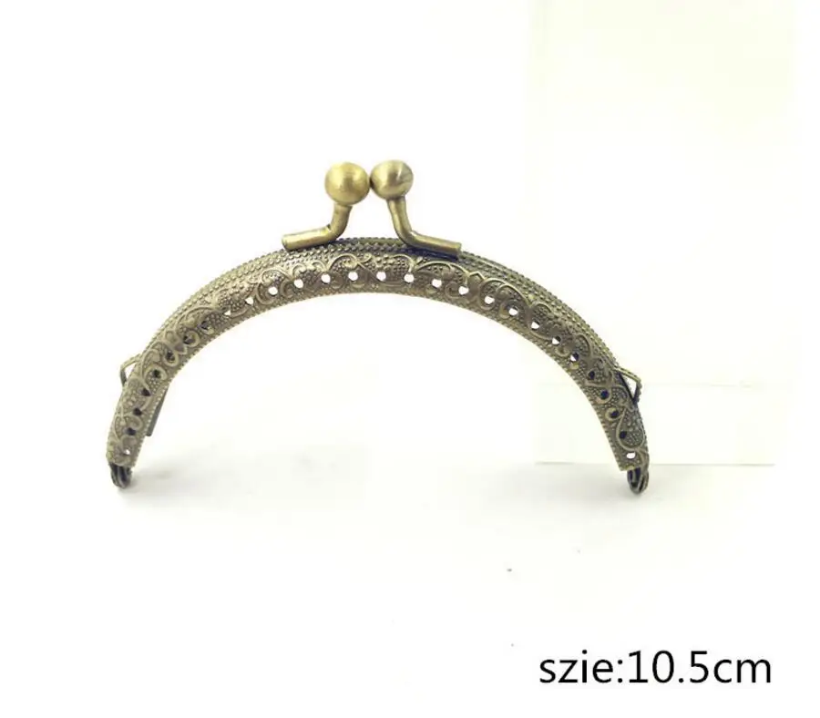 10 шт. 6,5 7,5 8,5 10,5 12,5 15 16,5 20 см с металлическими заклепками; туфли-лодочки с пряжкой, материал для изготовления сумок, DIY ручной работы металлическая рамка для кошелька, дужки с этикеткой Kiss Замок Свадебные рама сцепления
