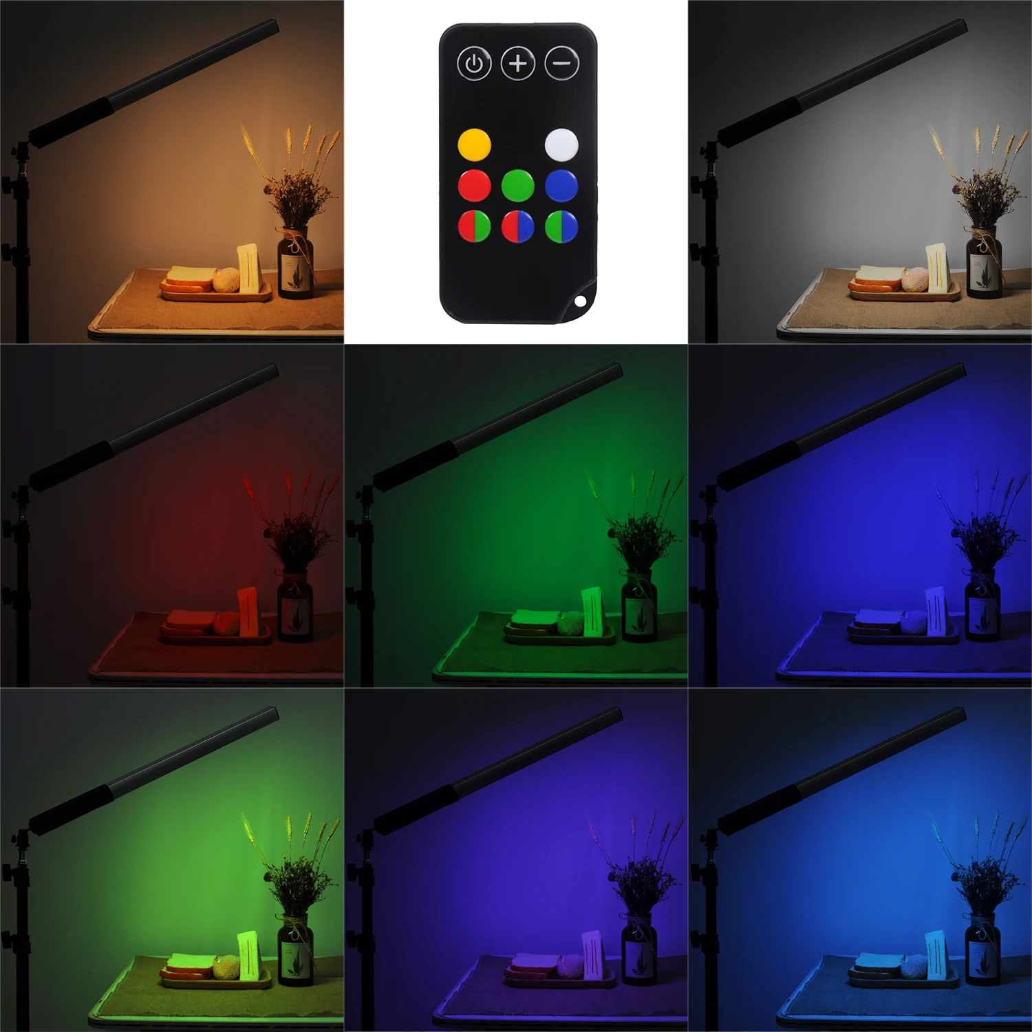 Новый RGB цветной ручной светодиодный видео свет 10 Вт 3000 К профессиональная фото