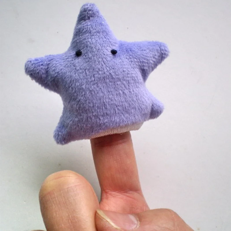 10 шт. Мультяшные водительские животные бархатная пальчиковая кукла игрушка