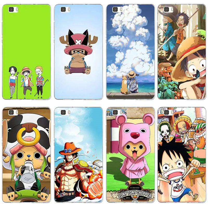 Чехлы для Huawei P8 P9 P10 P20 P30 Y5 Y6 II Y7 Honor 6X 9 Mate 10 Pro Lite Мультяшные слитные Luffy Straw Hat