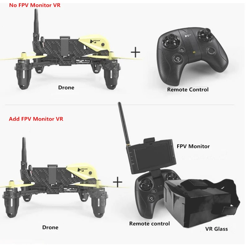 2018 гоночный Радиоуправляемый Дрон H122D X4 Storm RC вертолет 5 8G FPV с HD 720P камерой 3D рулон
