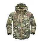 Мужская Военная тактическая куртка V5.0, брендовая прячущаяся куртка из мягкой кожи акулы, водонепроницаемая ветрозащитная ветровка, зимняя куртка, пальто