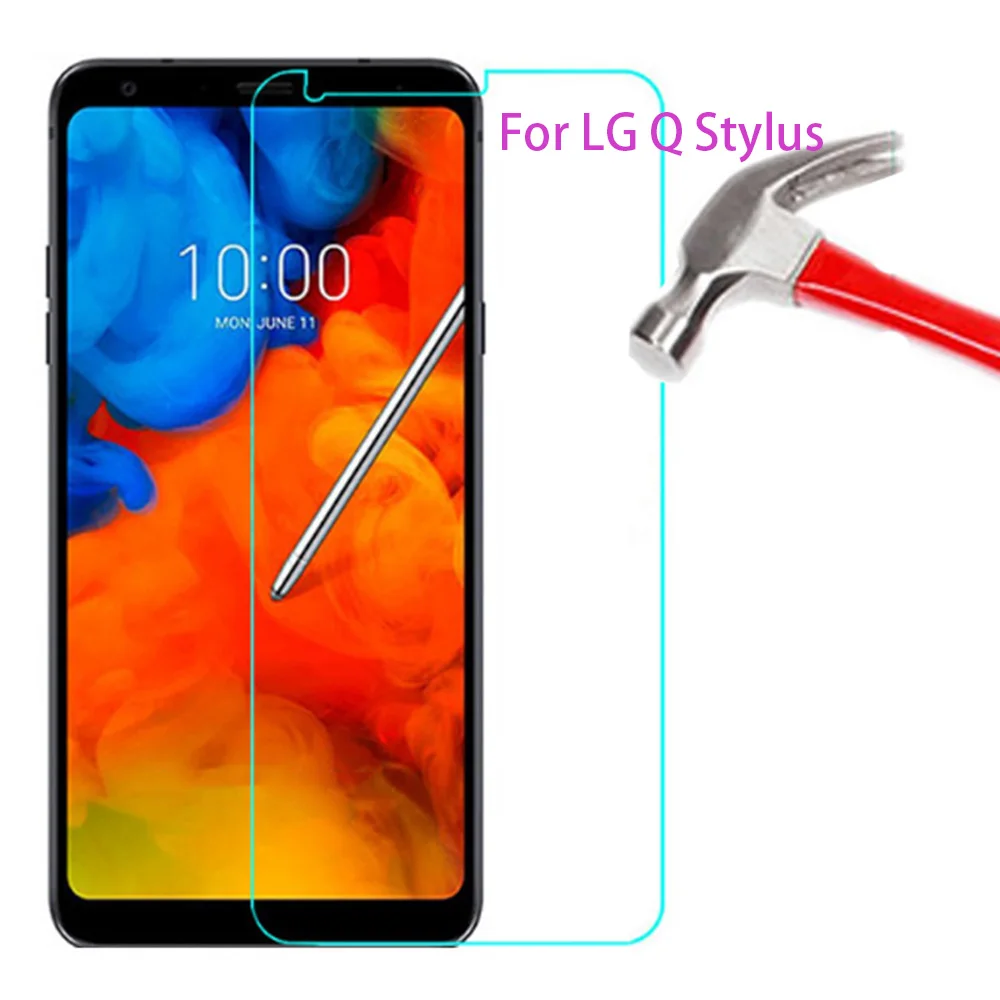 2 шт. защитная пленка из закаленного стекла Naxtop 2.5D для LG Q7/Q Stylo 4/Q Stylus/G7 ThinQ/G7 One/Q9 One/G7