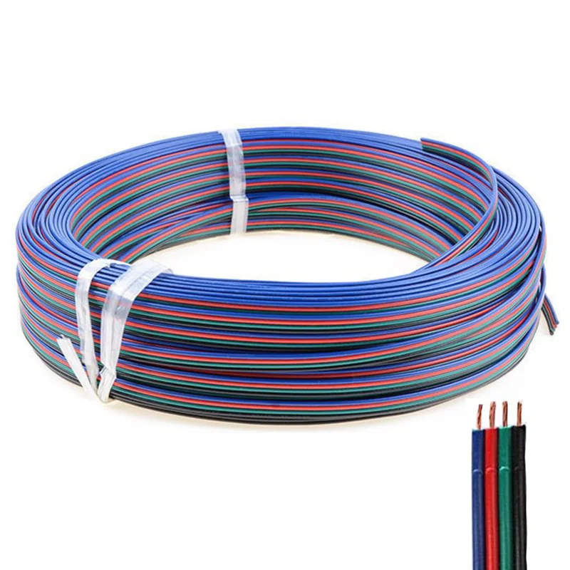 2-контактный 3-контактный 4-контактный 5-контактный 22AWG светодиодный разъем