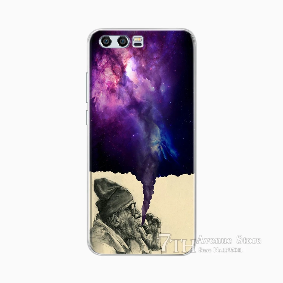 For Huawei Honor 9 Case Soft Silicone TPU Cartoon Phone Back Cover Premium 5.15&quot Capa | Мобильные телефоны и