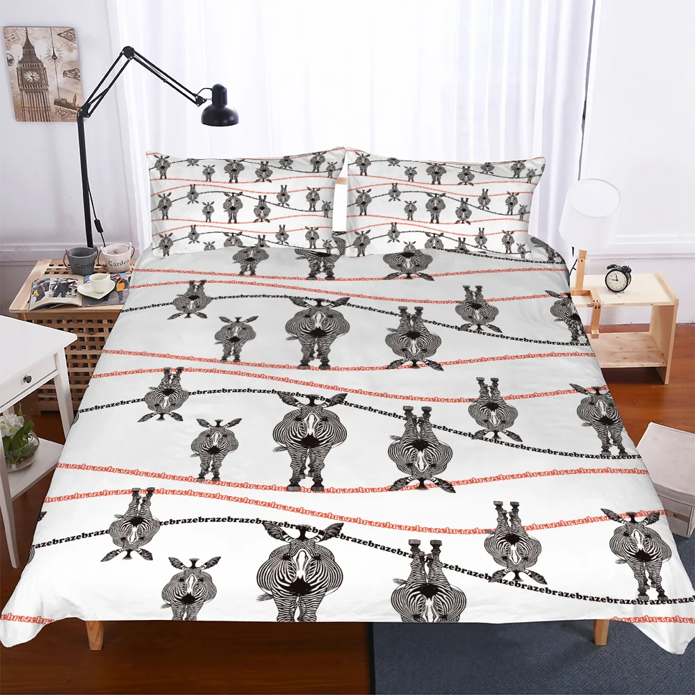 

3D Bedding Set Twin Full Queen King Super King Size Animal Duvet Cover Quilt Cover Bed Cover Bedclothes Pillow Cases New set