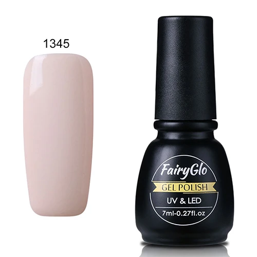 1345 Fairyglo для ногтей набор для приготовления чая 1 демпферный лист Гель-лак светильник Цвет серии УФ-гель для ногтей, инструменты для маникюра, лак для ногтей, Гель-лак для ногтей, Наборы - Цвет: 1345