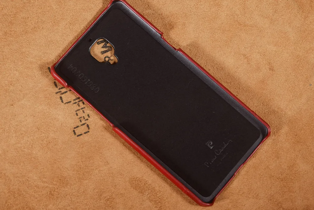 Роскошный чехол для мобильного телефона One Plus 3T Pierre Cardin из натуральной кожи