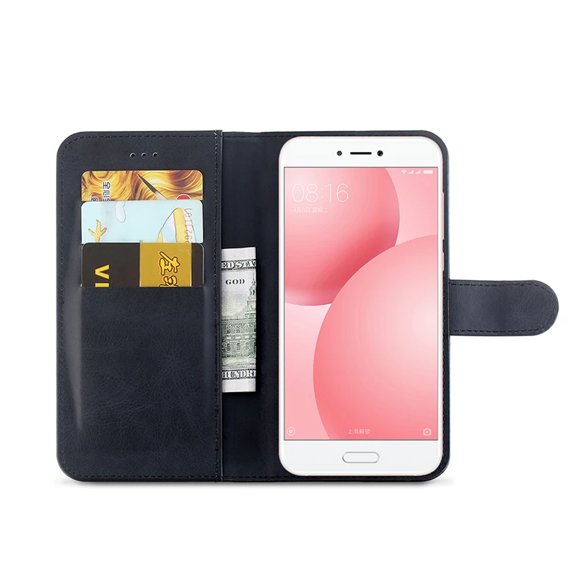 Ocolor для Xiaomi Mi 5x Mi5X чехол из искусственной кожи с защелкой кошелек Защитная сумка