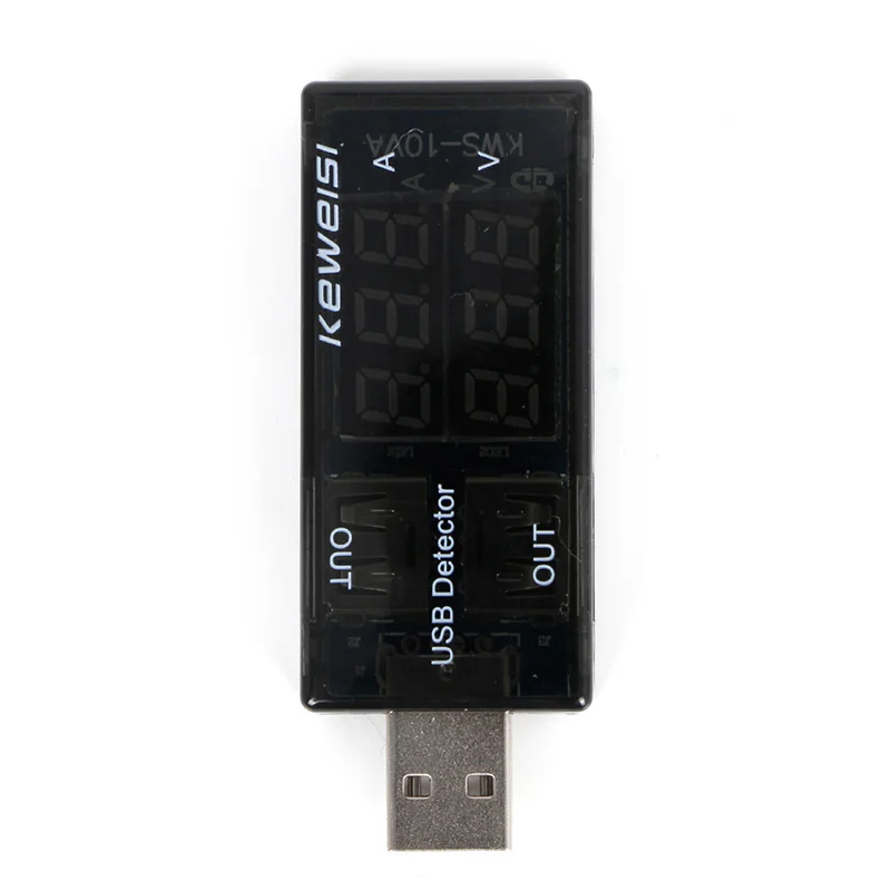 

USB Current Voltage Tester USB Voltmeter Ammeter Detector Double Row Shows
