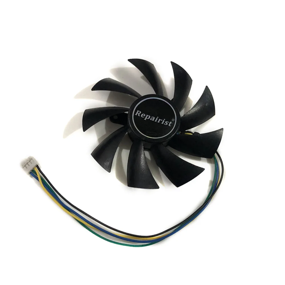 PLA09215B12H 87 мм 12V 0.55A 4 провода GPU радиатор Графическая карта VGA охлаждающий