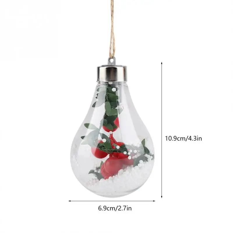 Navidad рождественское освещение luces led Decoracion пеньковая веревка Подвесная лампа шар