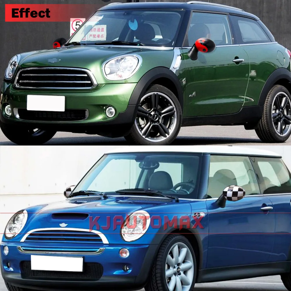 For Mini Cooper Outside Side Wing Mirror Cover Cap Shell R50 R52 R53 R55 R56 R57 R58 R59 R60 R61 Car Styling Accessories F55 F56 |