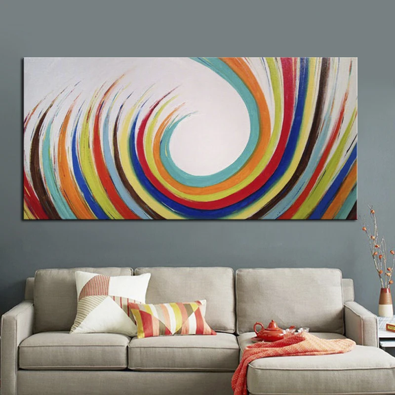 Декоративная картина для дома и отеля ручная роспись современные абстрактные
