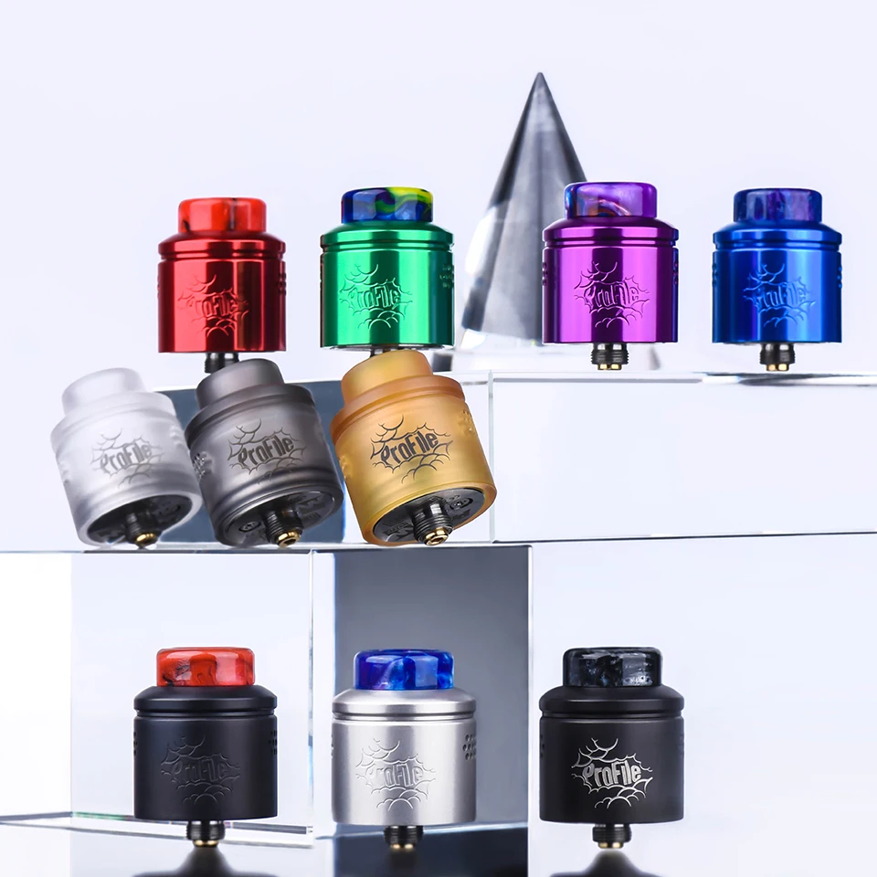 Новые цвета Wotofo профиль rda 24 мм сетка катушки атомизатор Vape Танк Обслуживаемая