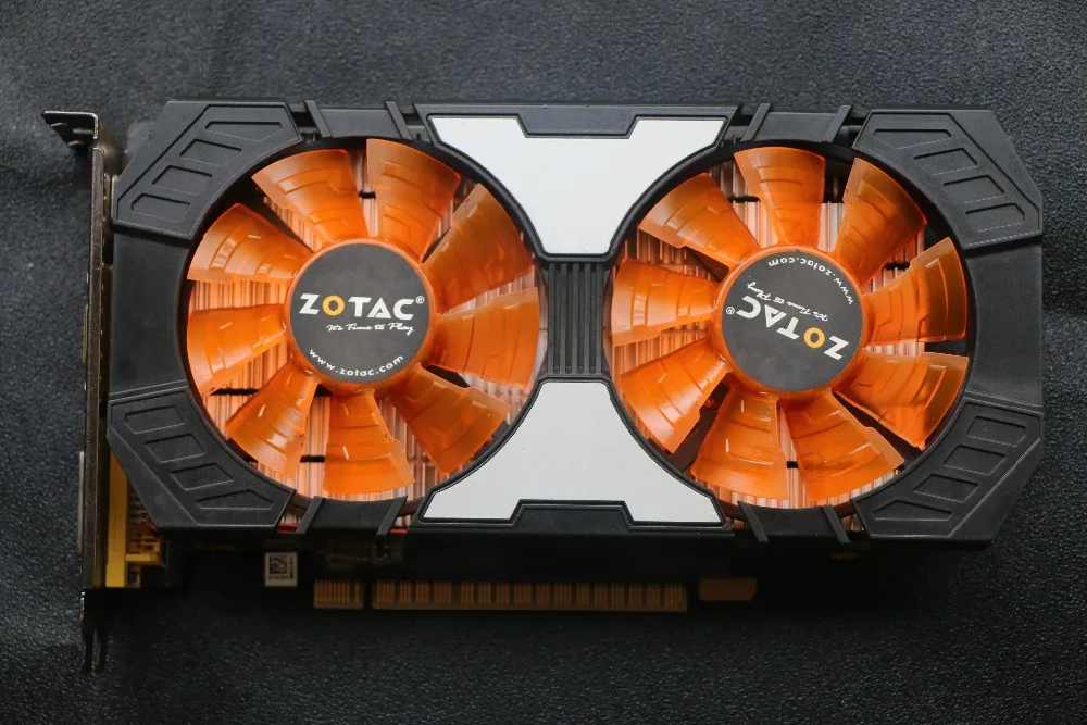 Б/у оригинальная видеокарта ZOTAC GTX 750Ti-2GD5 GDDR5 видеокарты для nVIDIA GeForce GTX750 Ti 2GB GTX 750 TI 2G 1050ti Hdmi