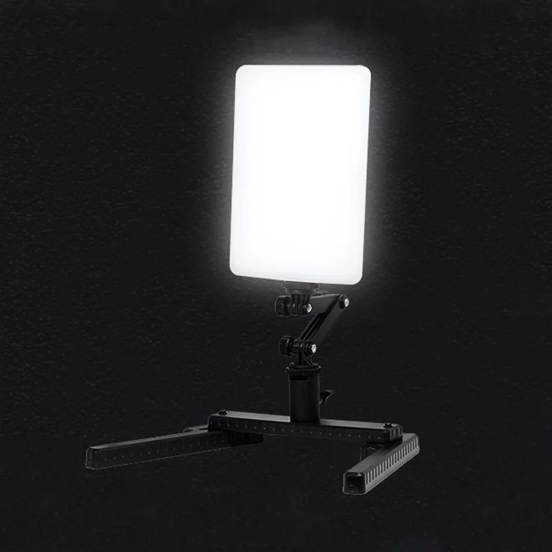 T96 LED фотовспышка ультра тонкая 5600K Ra95 лампа для видеосъемки с регулируемой