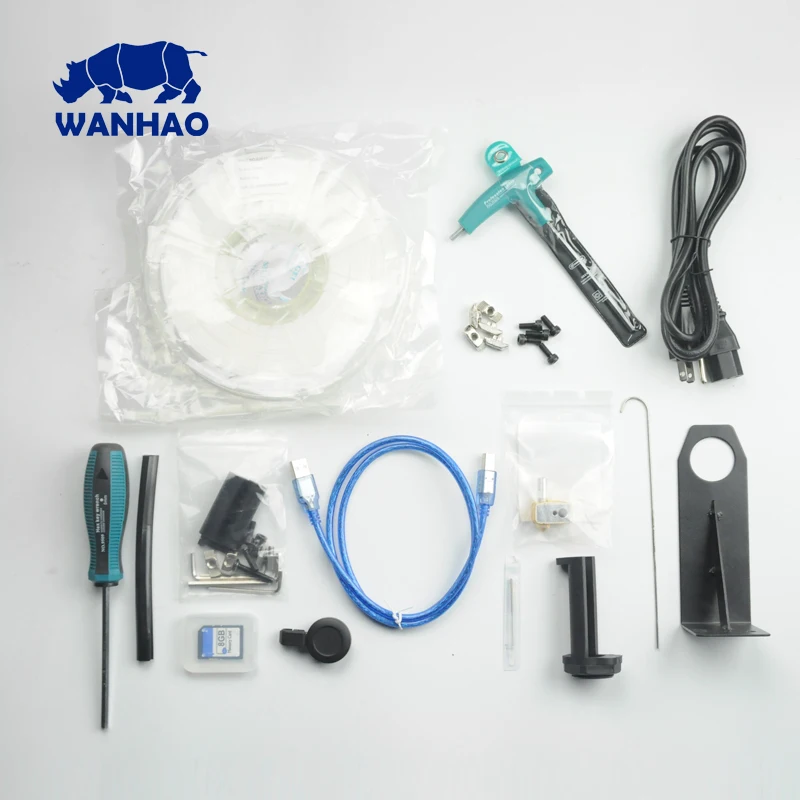 2018 новейший Настольный 3D принтер WANHAO большого размера 400*400*400 мм FDM / FFF формата D9 400