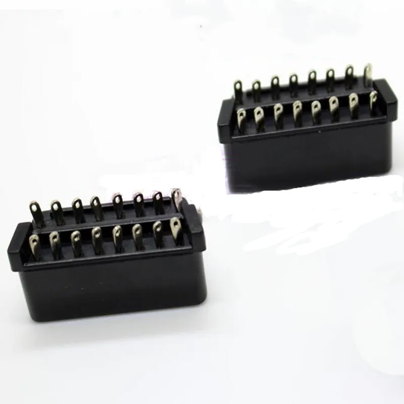 10 шт./лот Бесплатная доставка Obd2 16pin разъем obd obdii OBD2 J1962f|Соединители| |