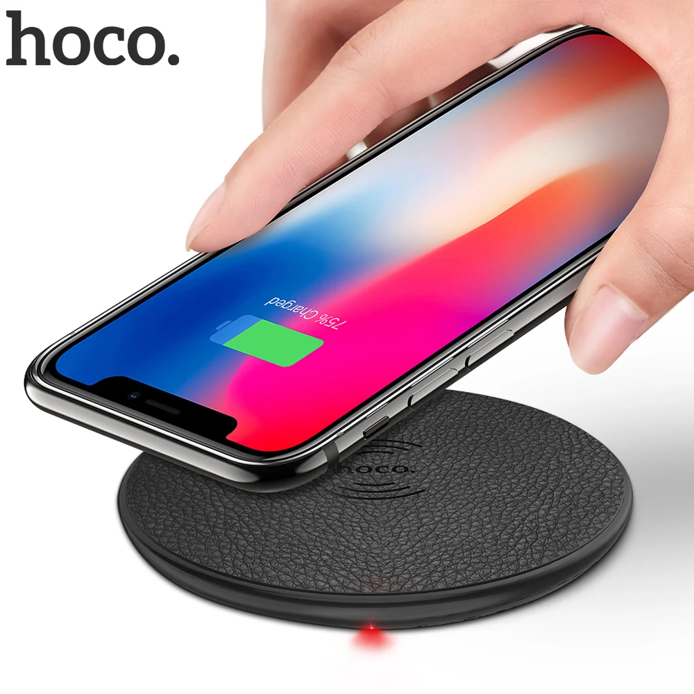 НОСО Беспроводной Зарядное устройство для iPhone 8 X Xs Max XR Qi безпроводная зарядка
