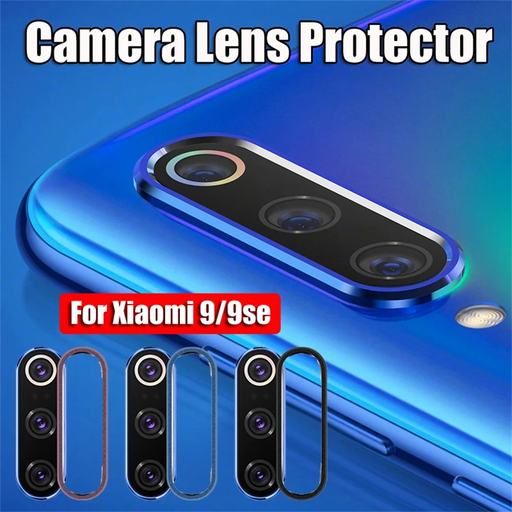 Для Xiaomi Mi 9 SE 9SE металлический задний объектив камеры защитное кольцо задний бампер кольцо чехол