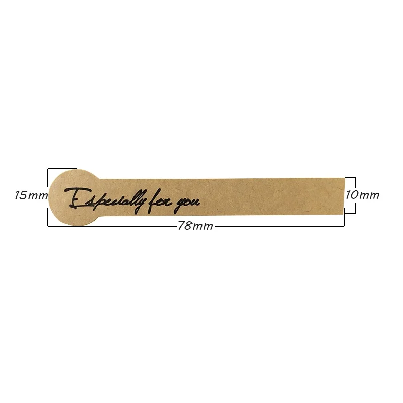 

200 Pcs/lot Stickers Scrapbooking 'Especially For You' Kraft Seal Sticker Lable Gift Packaging Decoration Paper Seal Stickers